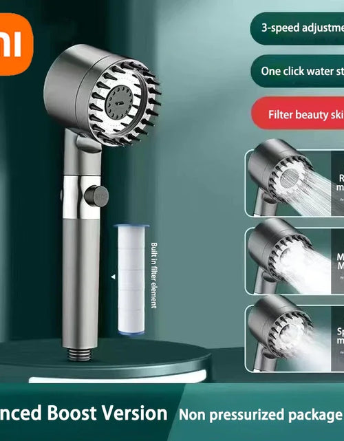 Load image into Gallery viewer, XIAOMI 3 Modes Shower Head High Pressure Showerhead Portable Filter Rainfall Faucet Tap Bathroom Bath Home Innovative Accessory
