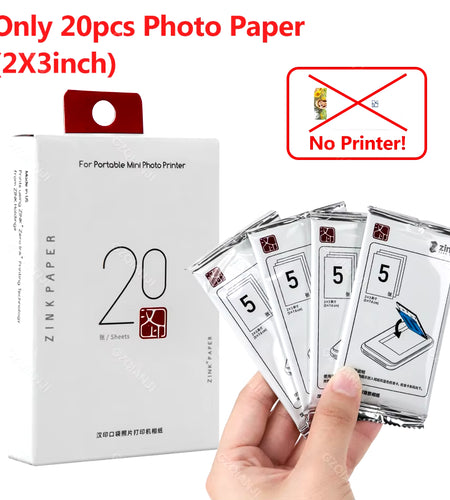MT53 Color Photo Portable Printer Mobile Phone Mini Handheld Pocket Wifi Bluetooth Printing Machine 2X3 Inch Sticky-Backed Paper